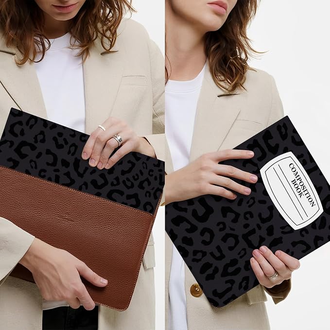 NoteBookBlack Leopard