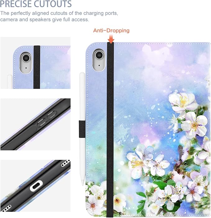 Blue Peach Blossom Flowers