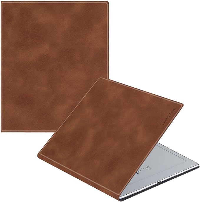 Magnetic Case for 10.3 Onyx Boox Go 10.3 ePaper Tablet (2024 Released) - Ultra-Thin Lightweight PU Leather Book Folio Cover with Auto Sleep/Wake (Brown)