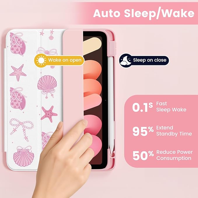Case Compatible with iPad (A16) 11th Generation 11 Inch 2025/10th Generation 10.9 Inch 2022 Shockproof Hybrid Slim Stand Cover with Clear Back Shell &amp Pencil Holder Auto Wake/Sleep Z015
