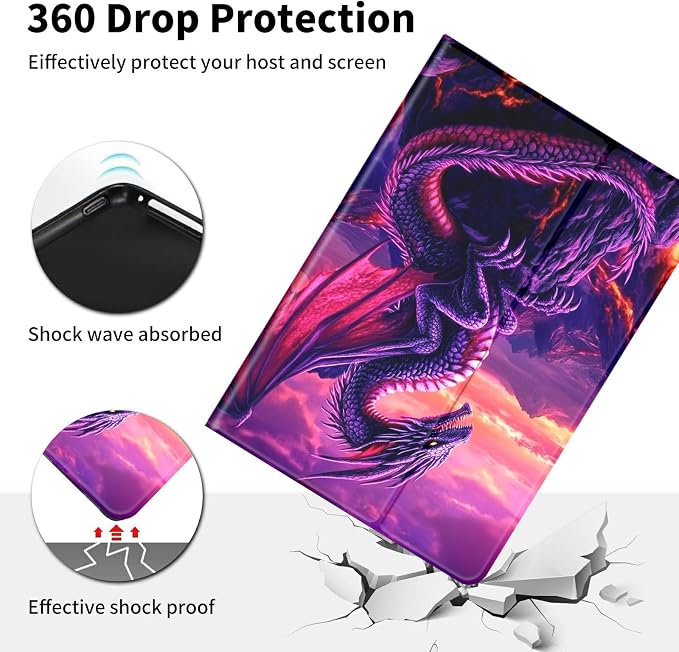 Purple Flying Dragon