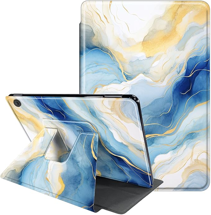 Blue Gold Marble