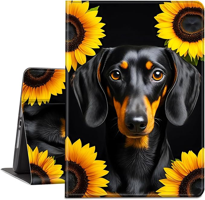 Dachshund Dog Sunflower
