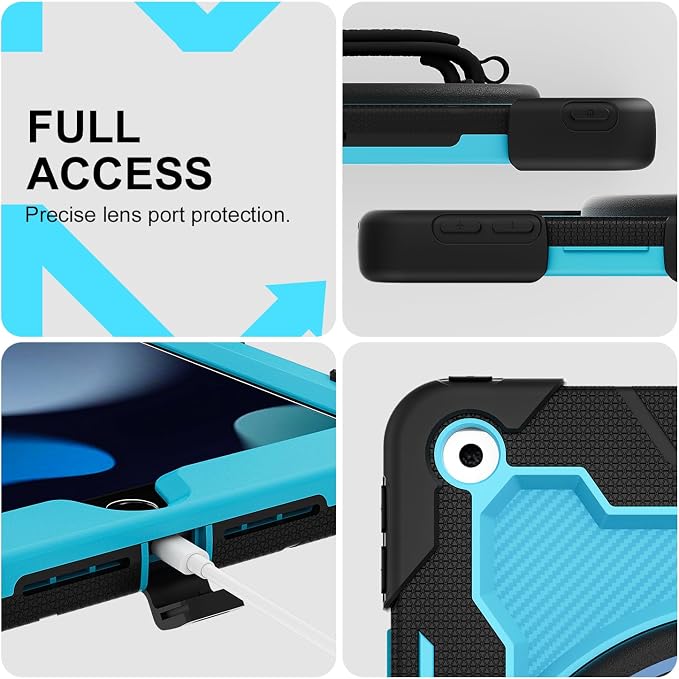 Light Blue+Black