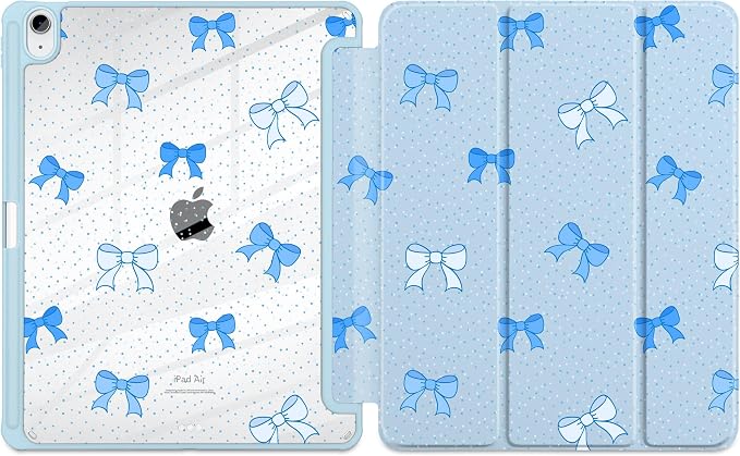Blue Polka Dots & Bows