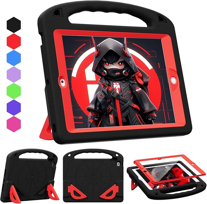 black+red