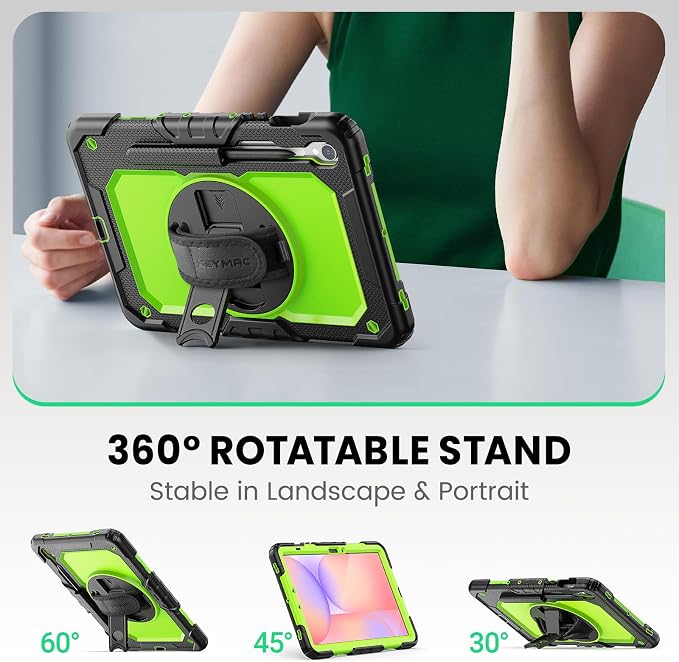 Black/ Green