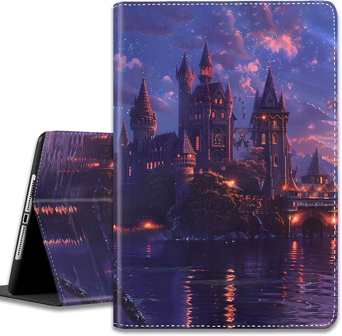 Castle Colorful Night