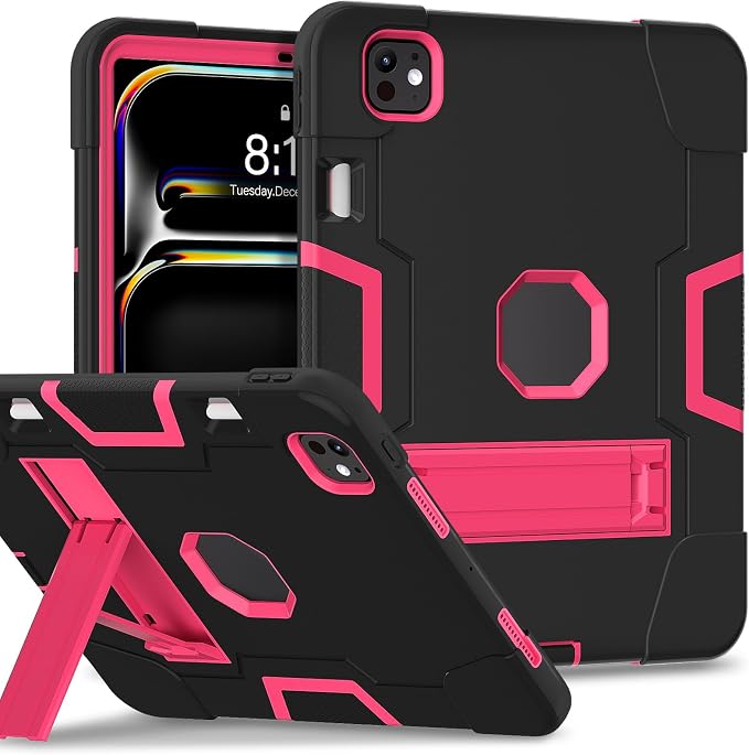 Black/Rose Red