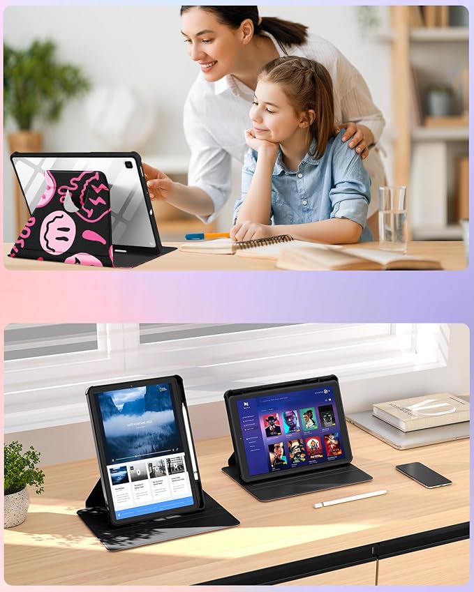 2-for Tab S6 Lite-Pink Smile