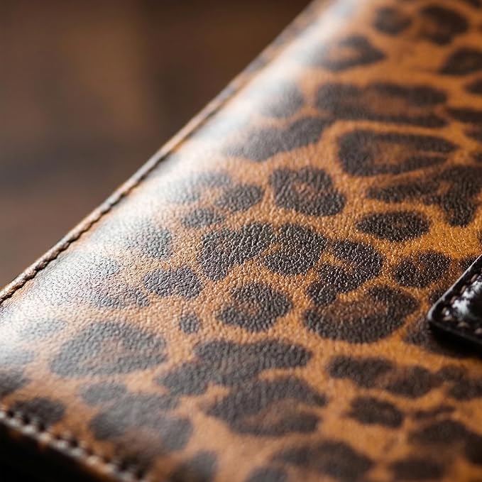 Dark Brown Leopard Print