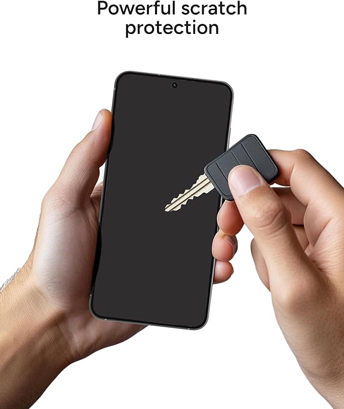 ZAGG Glass Elite Samsung Galaxy S25+/ S24+ Screen Protector – Ultra-Strong Tempered Glass Scratch-Resistant EZ Apply Installation InvisibleShield Made with Recycled Materials