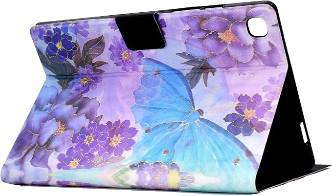 060# Purple Flower Butterfly