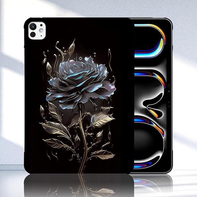 7_Black Flower
