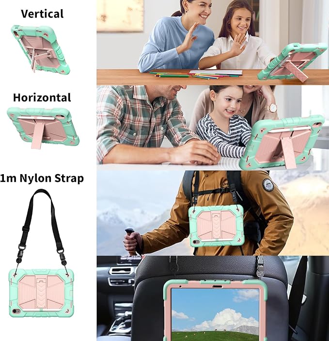 Mint green + rose gold