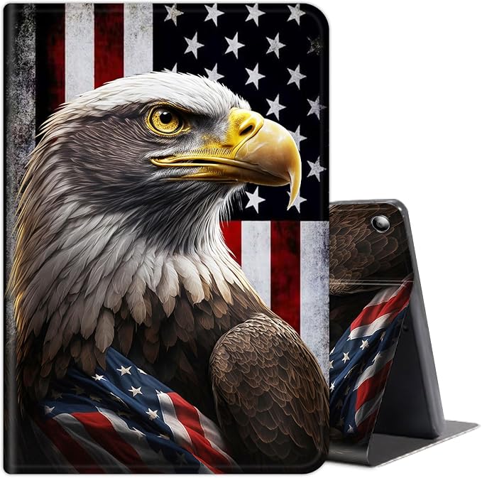 Cute Eagle American Flag