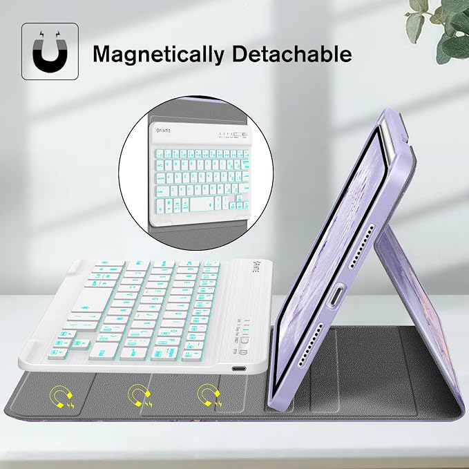 backlight/lilac marble