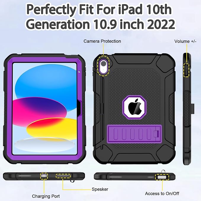 Black and Purple