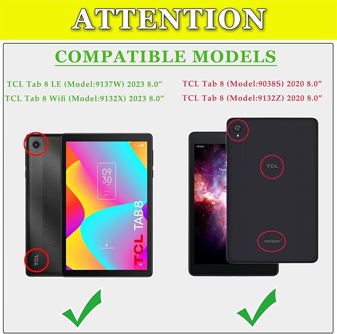 Tab 8 Le-Rose Red