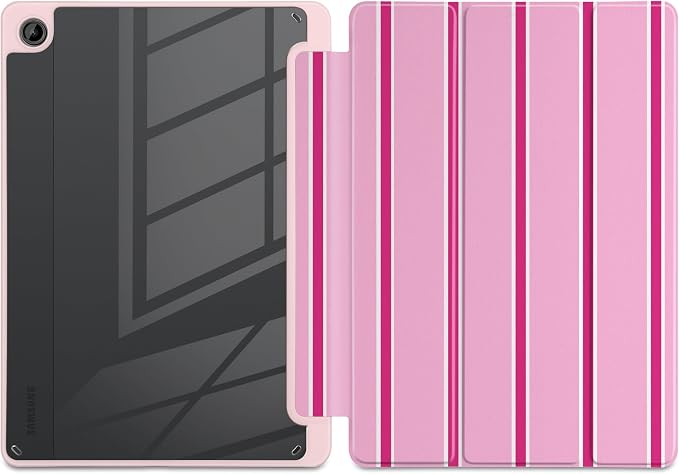 Magenta & White Stripes