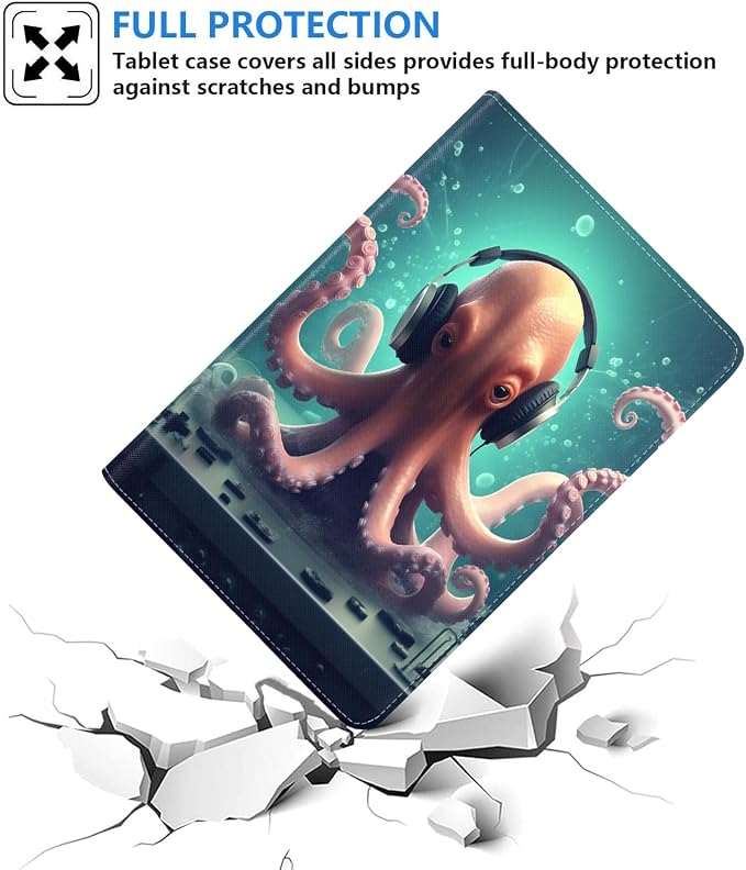 Octopus DJ Playing Music