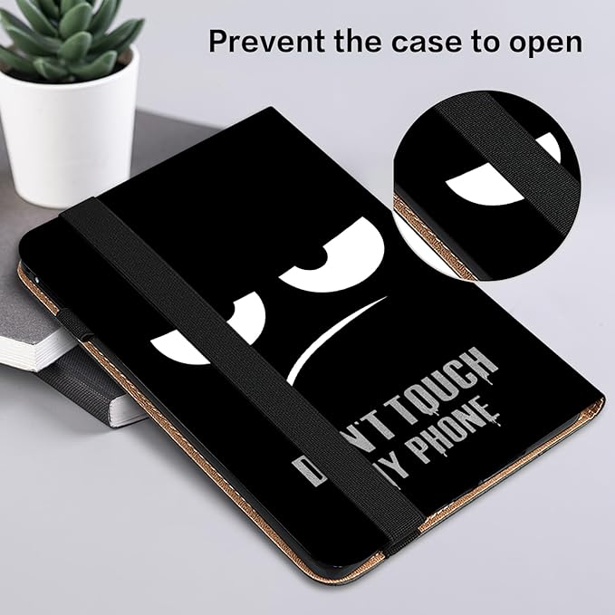Case for Amazon Kindle Fire Max 11 Tablet (13th Generation 2023 Release) Stylus Holder Shockproof Wallet Leather Cover for Fire Max 11 Case Don't Touch