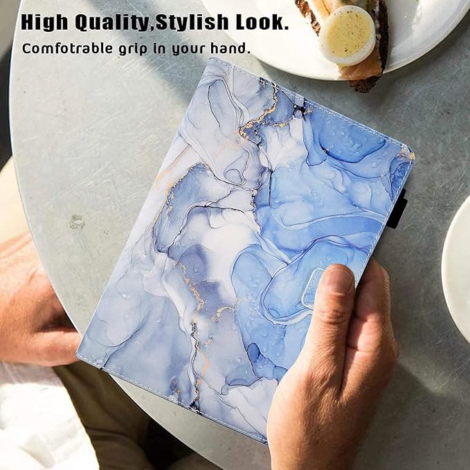 Blue White Marble