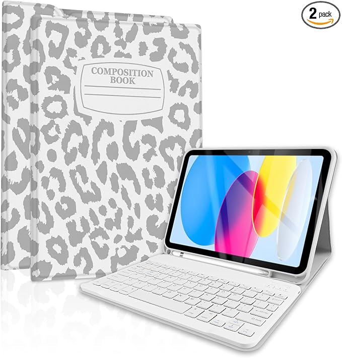 Notebook Leopard Grey
