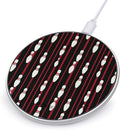 Bowling Wireless Charger Anti-Slip Wireless Charging Pad Slim Charger Mat for Men Women