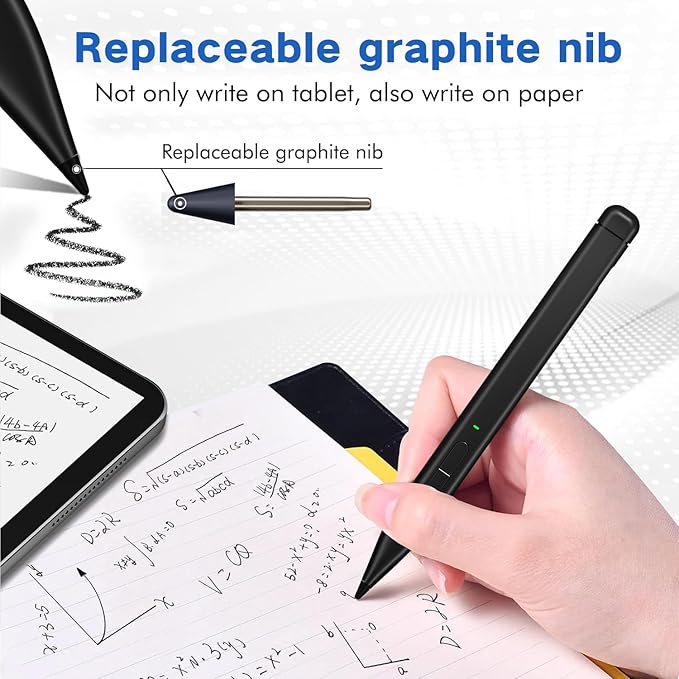 Stylus Pen for Microsoft SurfaceJvKzaen Slim Pen for Surface with 4096 Pressure66H Long Battery40min Fast Charging Pen for Surface Pro12/11/10/X/9/8/7/6/5/4Surface Go 3/2/1Book 3/2/1Laptop1-5