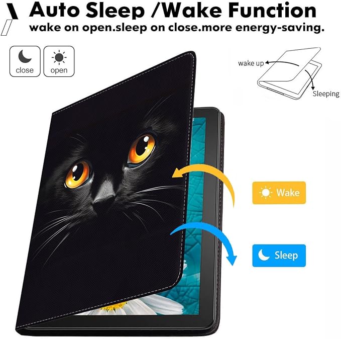Cute Black Cat Face
