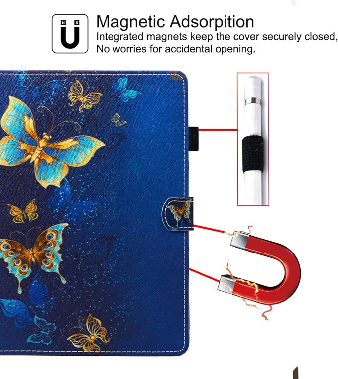 2 Gold Butterfly