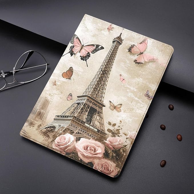 Eiffel Tower Butterfly Rose