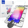 DOME GLASS Whitestone Compatible with Galaxy S26 Full Coverage UV Tempered Glass Screen Protector with LOCA Adhesive [2 Pack]