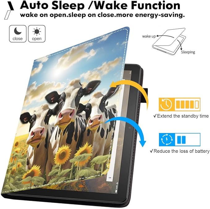 Cows and Sunflowers