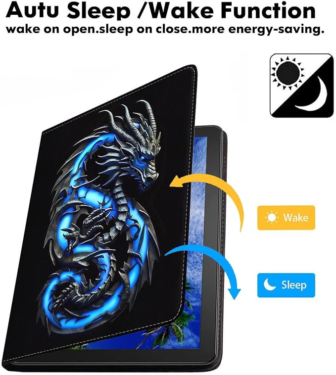 Blue Glowing Dragon