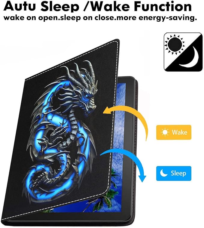 Blue Glowing Dragon