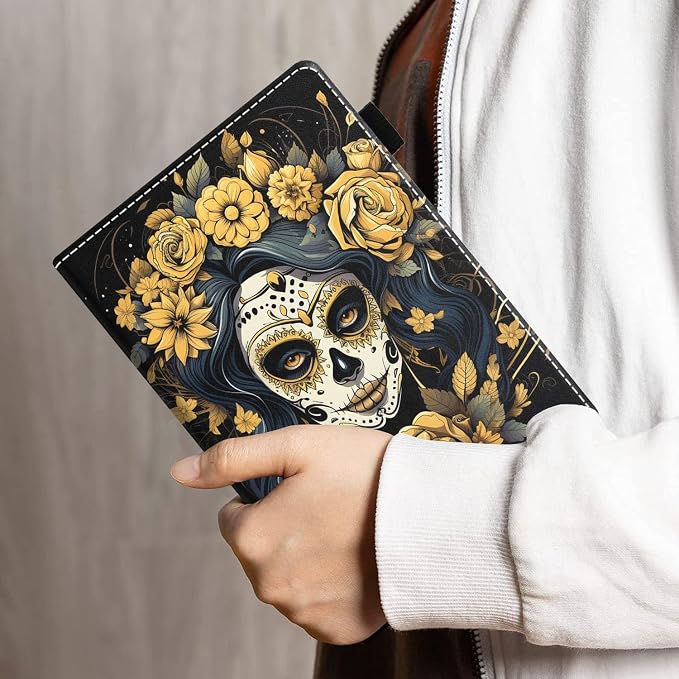 Sugar Skull Girl Flower