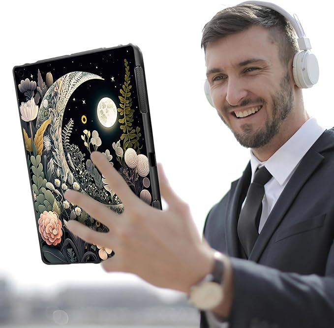 Moon Flowers Night