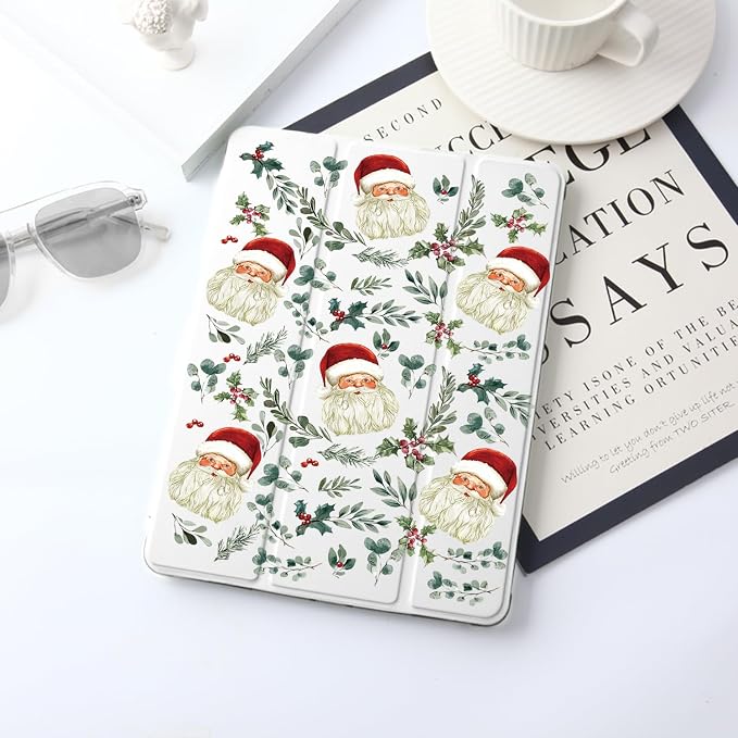 Christmas tree leaf Santa