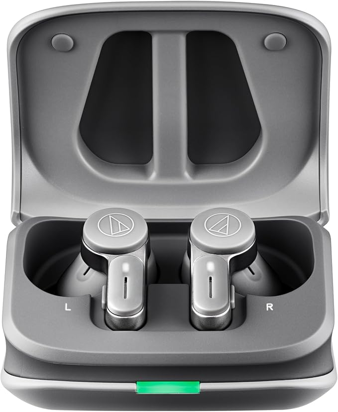 Audio-Technica ATH-TWX7GY Wireless Earbuds Grey