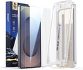MAGIC JOHN 2 Pack for Samsung Galaxy S25 Ultra Screen Protector with Shatterproof Tempered Film Auto Dust-Elimination Bubble Free &amp HD Clear Easy Installation for Samsung Galaxy S25 Ultra