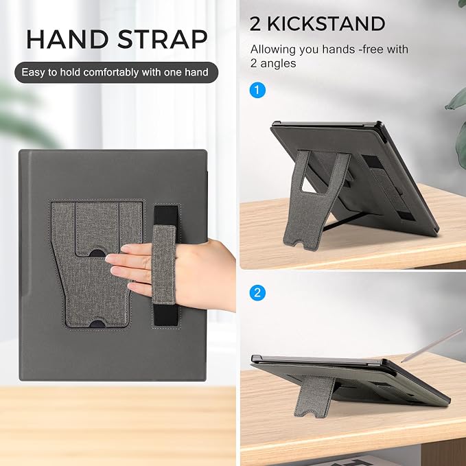 Gray with Stand with Stand