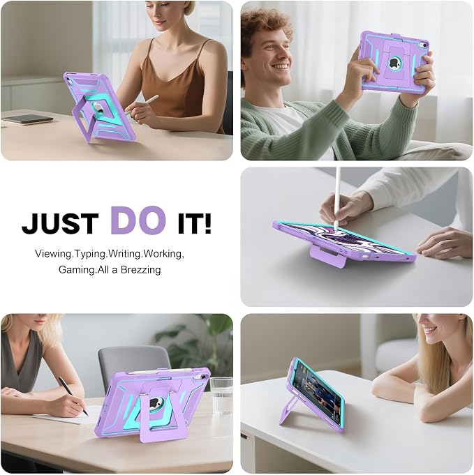A-Purple/Mint Blue