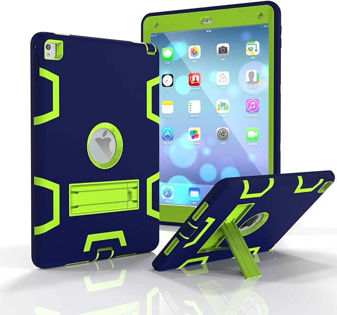 Dark blue/Fluorescent green
