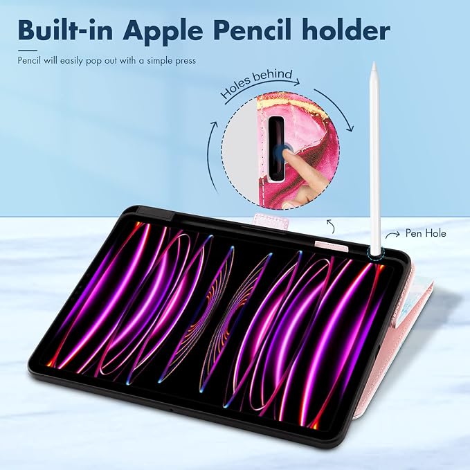 01 Purple Gold Marble