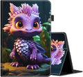 Case for All-New Amazon Kindle Fire HD 10 and Fire HD 10 Plus Tablet (13th/11th Generation 2023/2021 Release) 10.1 Slim Folding Stand Cover with Auto Wake/Sleep Purple Baby Dragon