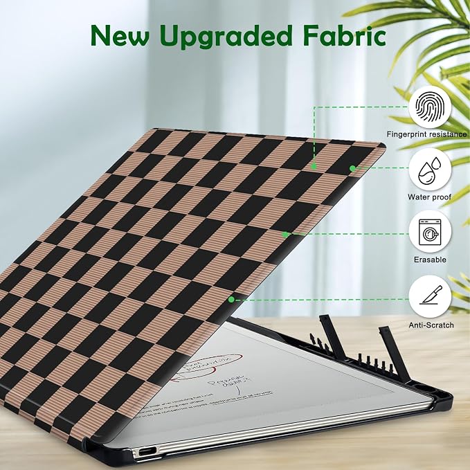 Black checkered pattern