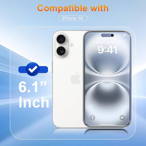 2 Pack matte privacy Screen Protector for iPhone 16