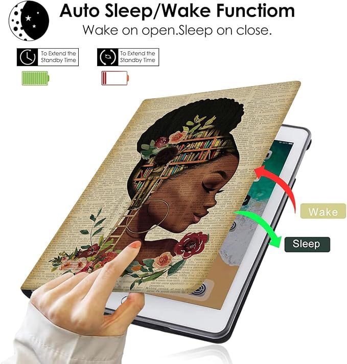 African American Woman Loves Books